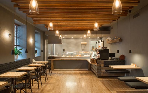 entrance view of a restauran