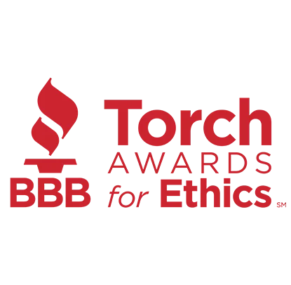 2021 Finalist For The Better Business Bureau "Torch Awards for Ethics"